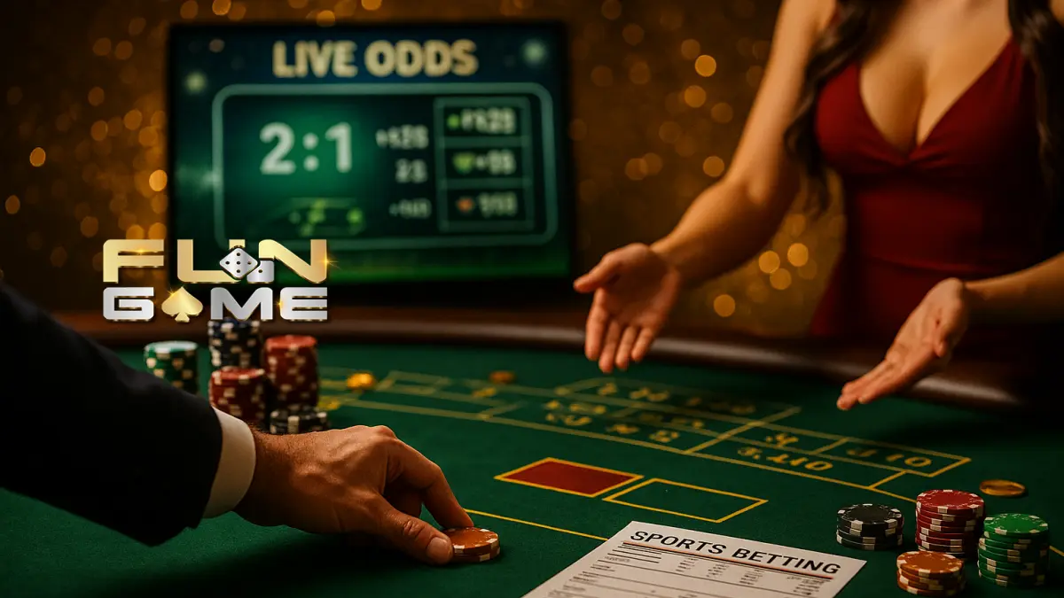 Fungame 體育博彩即時投注與熱門賽事畫面
